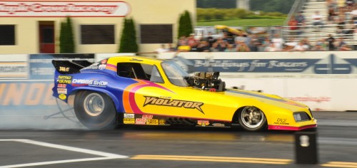 Shawn Bowen in the “Violator” Firebird will make the first step in the defense of his 2013 championship.