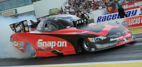 Cruz Pedregon ran a record quick time on Friday and carried that through to victory lane on Sunday afternoon.