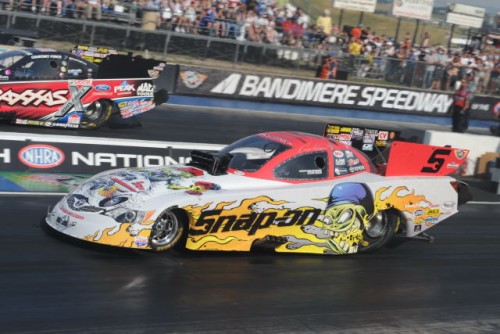 Cruz Pedregon ran this great looking special edition Snap-On Toyota at Denver