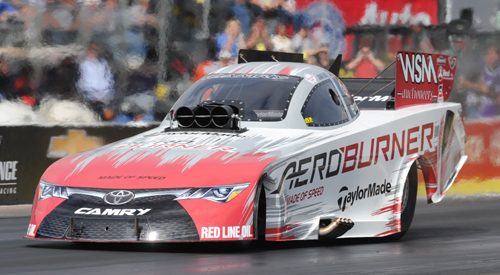 (Chad Head's awesome looking Taylor Made Aeroburner Toyota made it's debut)