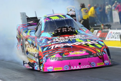 (Courtney Force set top speed of the meet at 315.86 mph)