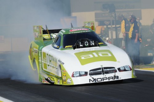 (Rookie series driver John Hale drove Big Jim Dunn's Dodge Charger to the final round)