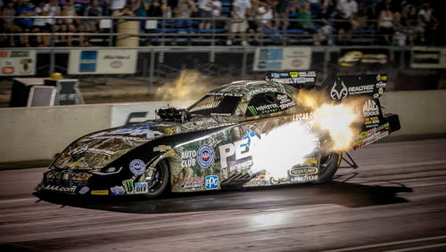 (John Force's win was the 144th of his amazing career)