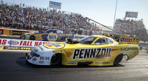 (Matt Hagan stopped Ron Capps using a holeshot start in the final round at Dallas)