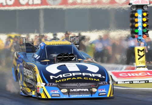 (After and astounding qualifying run -- Matt Hagan recorded career victory #23)