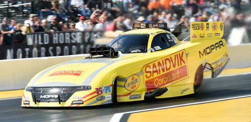 (Matt Hagan's 24th career win puts him 2 for 2 in NHRA Mello Yello class competition so far this season)