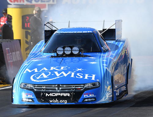 (Tommy Johnson Jr set Low ET of the event at 3.837 secs to qualify #1. He had a final four placing)
